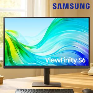 삼성 뷰피니티 S6 68cm(27인치) QHD 컴퓨터모니터 IPS 피벗 세로모니터 멀티스탠드