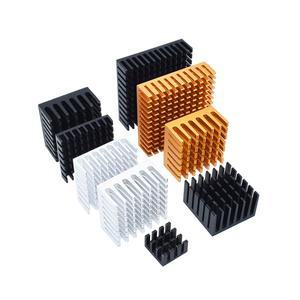 골든 블랙 알루미늄 방열판 IC 14x14x8mm, x 25