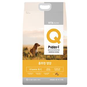 퍼피아이Q 프리미엄 풍부한영양 5kg 강아지 사료