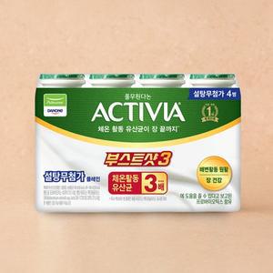 [풀무원]다논 부스트샷 플레인 100ml*4