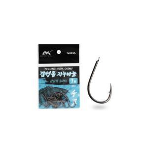DK 감성돔 지누바늘 7호 블랙니켈 20개입 낚시바늘