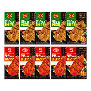 하림 맛닭가슴살마라맛+바베큐맛 100g 각5봉(총10봉)