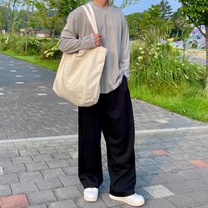 남자 에코백 패브릭 천가방 에코숄더백 캔버스 백