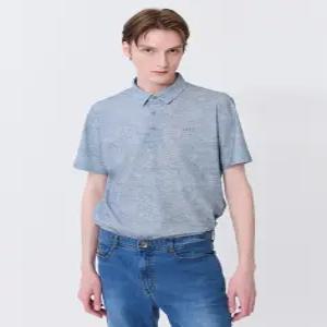 닥스 골프 남성 24SS [BEST][스테디셀러]멜란지 폴로티셔츠 (GRAY) WGTS4B013G2