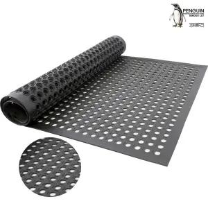 대형 고무매트 원형타공 1500x900x8 고무발판 충격흡수매트 깔판 발판/바닥