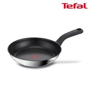 [테팔]인덕션 티타늄1X 스테인리스스틸 에센스쿡 후라이팬 24cm