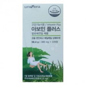 유니베라 아보민 플러스 68.4g(300ml x 228정)/변비/장건강