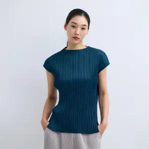 베이직 하프넥 캡소매 티셔츠_EPTSS025006
