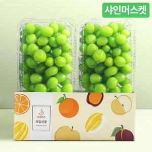 프루미츠 프리미엄 김천 샤인머스켓 알알이 500g 2팩 총 1kg
