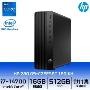 HP 프로슬림 280 G9 C2FF9AT 16GB Win11 Home 인텔 코어i7 16GB 512GB 데스크탑 HP본체