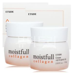 에뛰드 수분가득 콜라겐 크림 75ml X 2개
