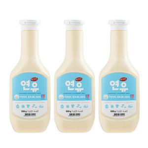 리치스 연유 500g x 3개 HACCP 인증 달콤한 우유 시럽 빙수 만들기 재료 여름 카페 업소용 토핑 연유라떼