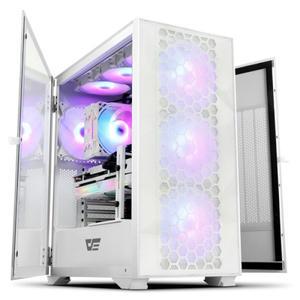 darkFlash DLX21 RGB MESH 강화유리 (화이트)