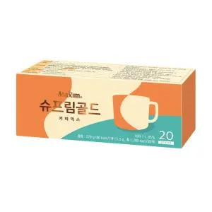 맥심 슈프림골드 커피믹스 20T