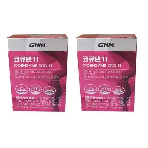 GNM자연의품격 코큐텐11 500mg x 30캡슐 2박스 2개월분