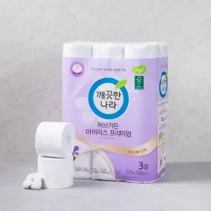 깨끗한나라 아이리스 프리미엄 30m*30롤
