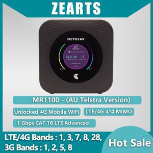 Netgear M1 MR1100-1tlaus Nighthawk 4GX 기가비트 LTE 모바일 라우터 Cat16 1Gbps WiFi 핫스팟(중고 95%