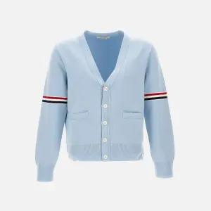 (남성)톰브라운 23FW 암밴드 블루 밀라노 스티치 가디건 MKC310A Y3007 480