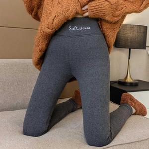 영문 나염 감성레깅스 팬츠 겨울 쫄바지 기모 편한 레깅스