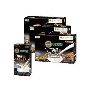 정식품 베지밀 아몬드 호두 검은콩 두유 190ml, 72개