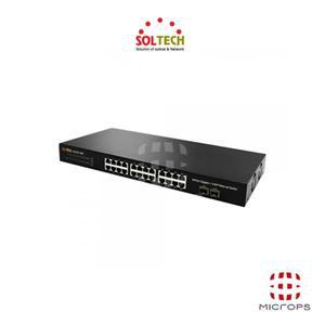 [솔텍] SOLTECH SOLTECH-2600 기가비트 렉마운트형 이더넷 광 스위치허브