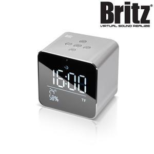 브리츠 BZ-V99 블루투스 스피커 무선 미니 휴대용 시계 알람 TF카드 AUX 야외용 마이크내장