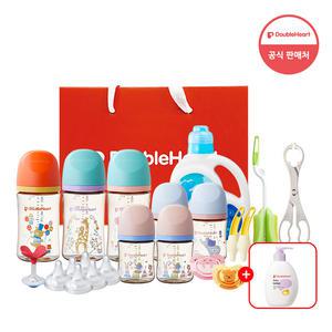 [Gift]더블하트 올인원 디어프렌즈 라인 출산선물세트