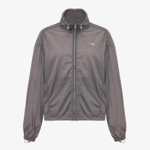 노스페이스 여자 간절기 경량 바람막이 자켓 25SS 여성 셔링 자켓 NJ3LR33L GRY