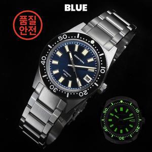 62MAS 다이버 남자 시계 38mm 오리지널 사파이어 Nh35 기계식 방수 축광 날짜 세라믹 베젤 200M Pro v3