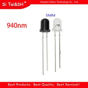 5쌍 5mm 940nm LED 적외선 이 및 IR 수신기 다이오드 다이오드 301A