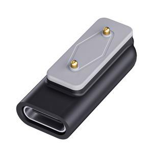 시계 충전기 USB C 어댑터 직각 충전 케이블 변환기, 마그네틱 C 타입 어댑터, 삼성 갤럭시 핏 3 용 시계 충전기