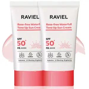 라비엘 베이스프리 워터풀 톤업 선크림 2개 SPF50+ PA++++