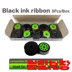 5Pcs 최대 잉크 리본 LM-IR300B 호환 MAX LETATWIN 케이블 ID 프린터 전자 레터링 기계