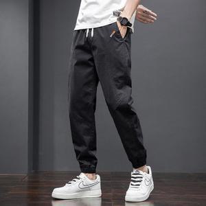 남성 데일리 배기핏 바지 조거 캐주얼팬츠 밀리터리그린 스포M3