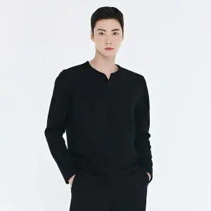 [하프클럽/체이스컬트]남성 넥변형 티셔츠-CAZK5103B03