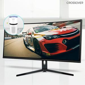 크로스오버 38LD16 NANO IPS Ai 울트라하이퍼 96cm WQHD 커브드 컴퓨터 모니터 무결점 안전포장