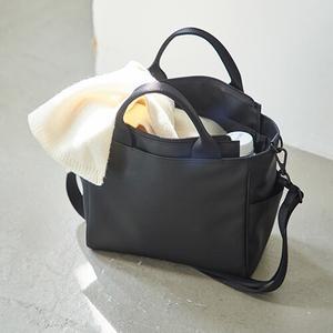 ALL BLACK BOX BAG 올 블랙 박스 백