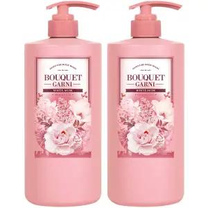 부케가르니 모이스처 바디워시 화이트머스크 1000ml 2개입