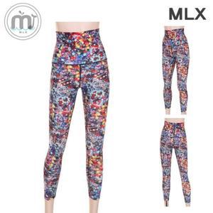 [이지커머스](MLX) 여자 화려한 패턴디자인 레깅스 요가복-DM_412 헬스 여름 요가복 필라테스 MLX