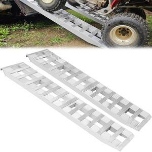 YITAMOTOR 2pcs 6000lbs 60인치 x 12인치 알루미늄 트레일러 램프, 나이프 앤 후크 엔드가 장착된 자동차 ATV 트럭 오토 하울러의 대형 적재 램프