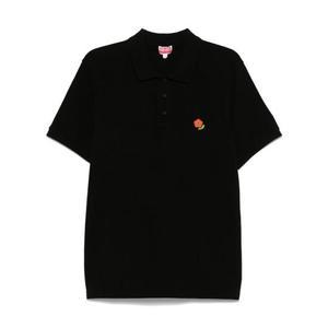 25SS 겐조 폴로 티셔츠 FF55PO5424PU99J BLACK DOM