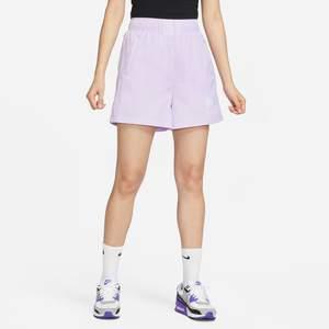 우먼스 에센셜 HBR 하이라이즈 우븐 쇼츠 DM6740-511
