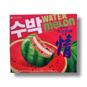 오리온 초코파이 수박 336gX2개