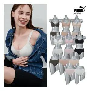 [푸마]여성 노와이어 풀커버 몰드 속옷 12종세트(브라4+팬티8) 115710