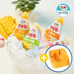 Dole 돌 후룻팝 3박스 (24팩) + 아이스트레이+폴리백 / 과즙100% 디저트 얼려먹는 주스