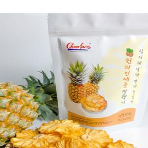 건강한가 무설탕 무첨가 건강먹거리 건조과일칩 회사 직원 아이 간식 망고 파인애플 말랭이 6봉
