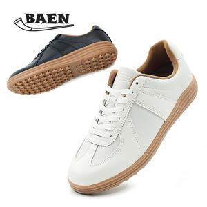 [브랜슈] BAEN-201 국내제작 소가죽 남성 골프화 여성 골프화 수제화 발편한 필드화 스크린 파크골프