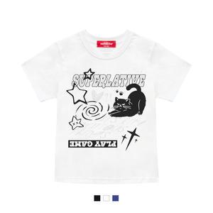 CATS FAVORITE THINGS 슬림핏 반팔 티셔츠 (SFS2-5SP150)