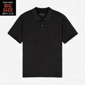 [뱅뱅]빅사이즈성서 HC04 여름 베이직반팔카라티 BIG 남녀공용 쿨링 레귤러핏 반팔 (S16336587)