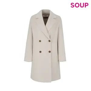 [롯데백화점]SOUP 캐시미어 핸드메이드 코트 SAAHC32
